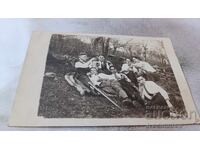 Photo of Bozhkovtsi, Friendly company having drinks near the village