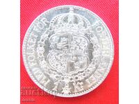 1 Krone Suedia 1937 G Argint EF+ CALITATE