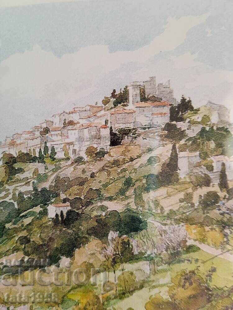 Painting reproduction size 19 cm x 24 cm, 2 pieces - 6