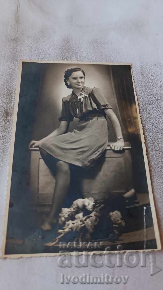 Photograph Young Girl 1945