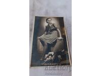 Photograph Young Girl 1945