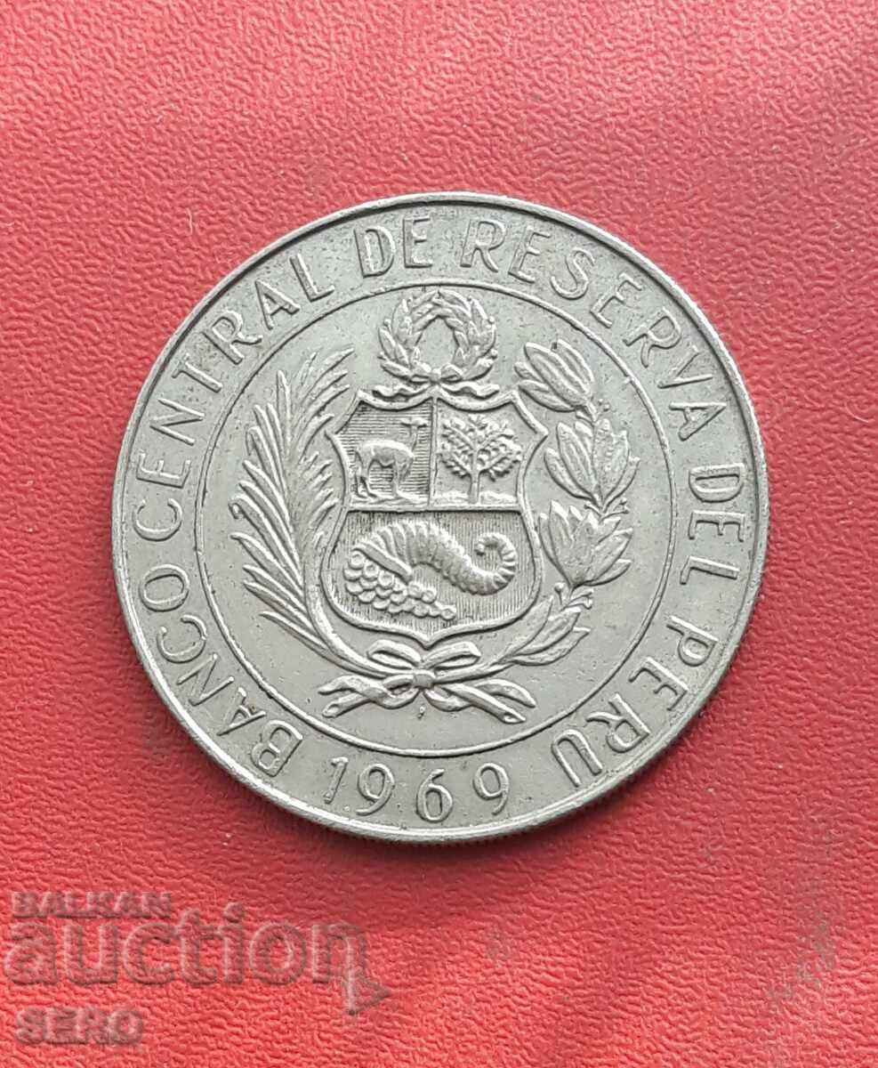 Peru-10 Sol 1969 cu preț 1.51 BGN | € 0.77