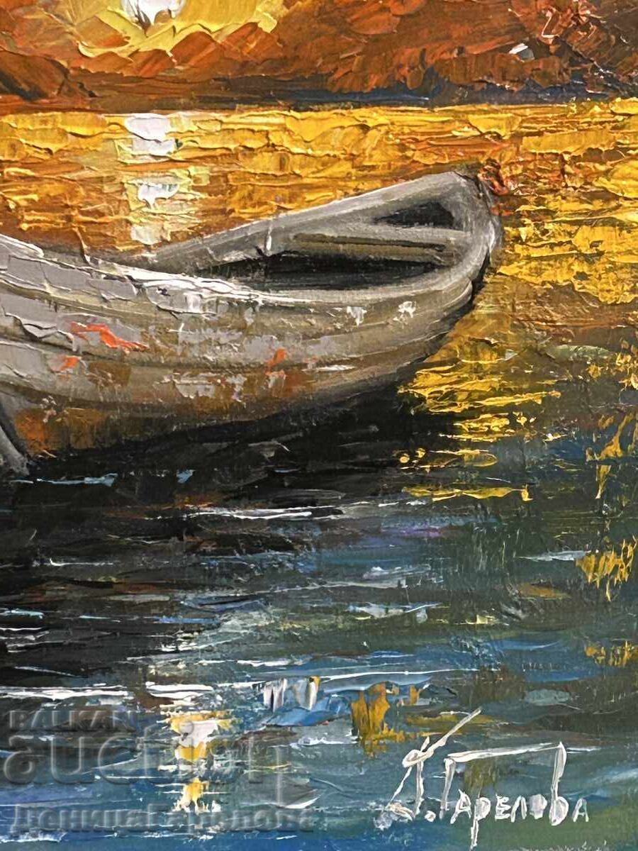 Delivery of Denitsa Garelova Oil Painting 30/40 "Bright Memories" Delivery of Denitsa Garelova Oil Painting 30/40 "Bright Memories"