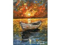 Denitsa Garelova Oil Painting 30/40 "Bright Memories"