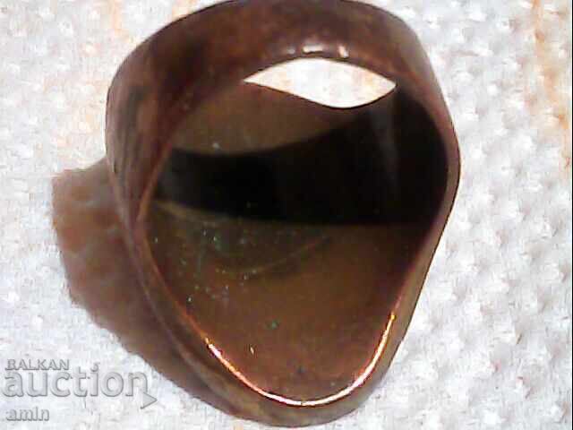 Παράδοση μαssivικό ασημένιο δαχτυλίδι Παράδοση μαssivικό ασημένιο δαχτυλίδι