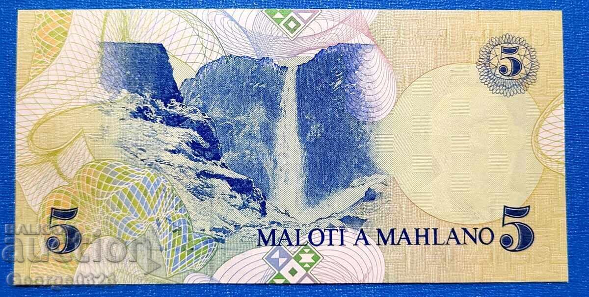Lesotho 1989 5 Maloti UNC Nouă cu preț € 5.00 | 9.78 BGN
