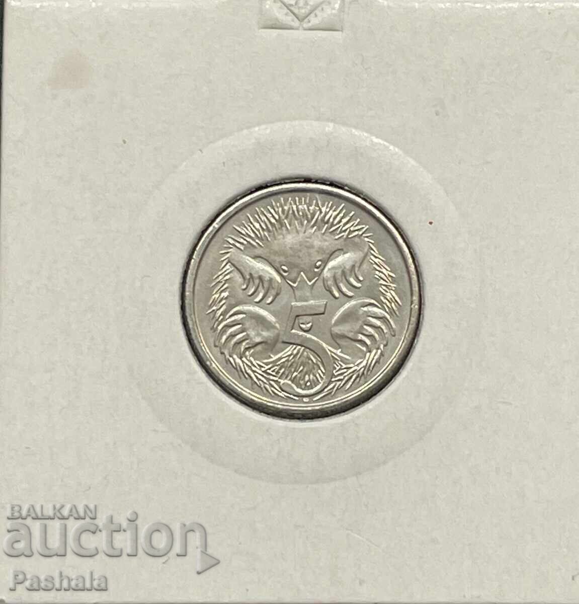 Австралия 5 цента 2016 г.