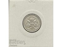 Австралия 5 цента 2016 г.