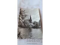 Ταχυδρομική κάρτα Βουκουρέστι Θέα από το Μουσείο του Χωριού 1957