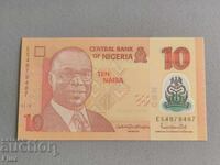 Банкнота - Нигерия - 10 найра UNC | 2018г.