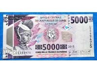 Guinea 2015 5000 Francs UNC New