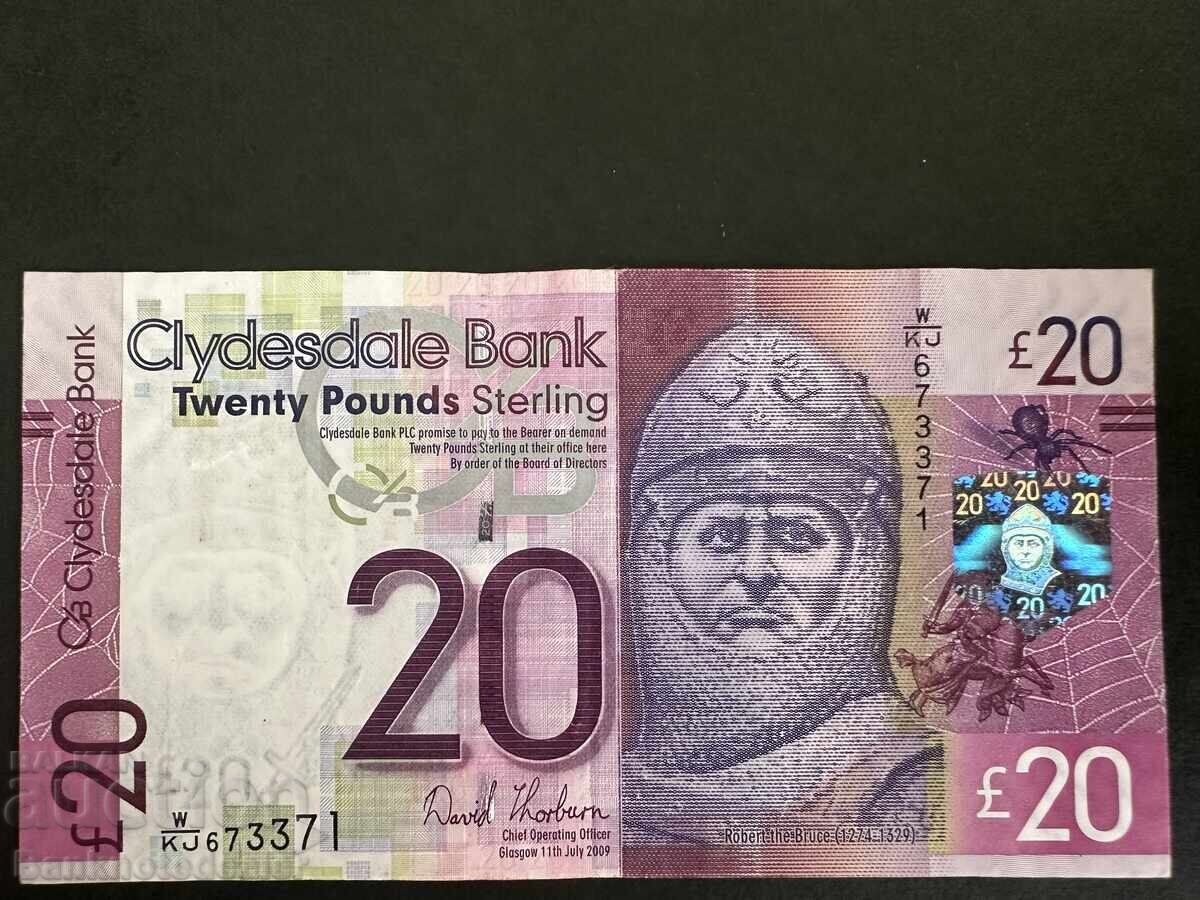 Scotland 20 Pounds 2013 Pick 229Kb Ref 3371 Scotland 20 Pounds 2013 Pick 229Kb Ref 3371