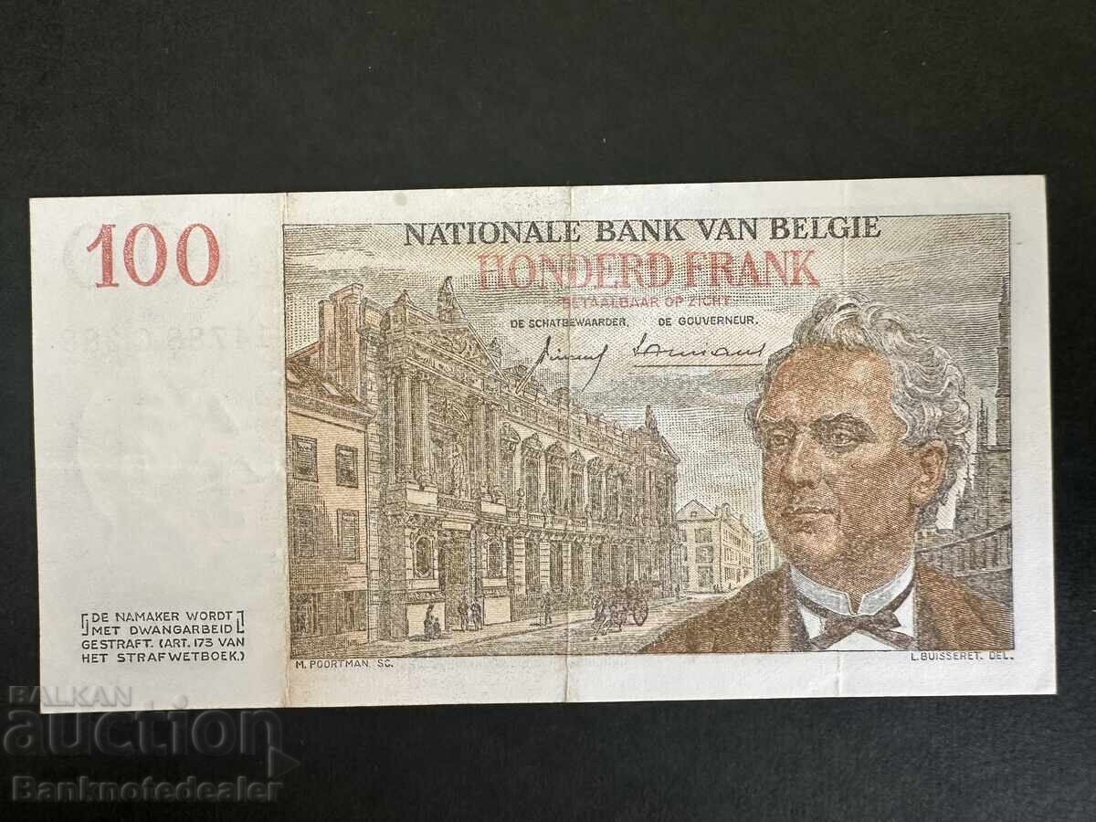 Βέλγιο 100 Φράγκα 1959 Pick 129b Ref 7388 με τιμή 60.00 BGN | € 30.68