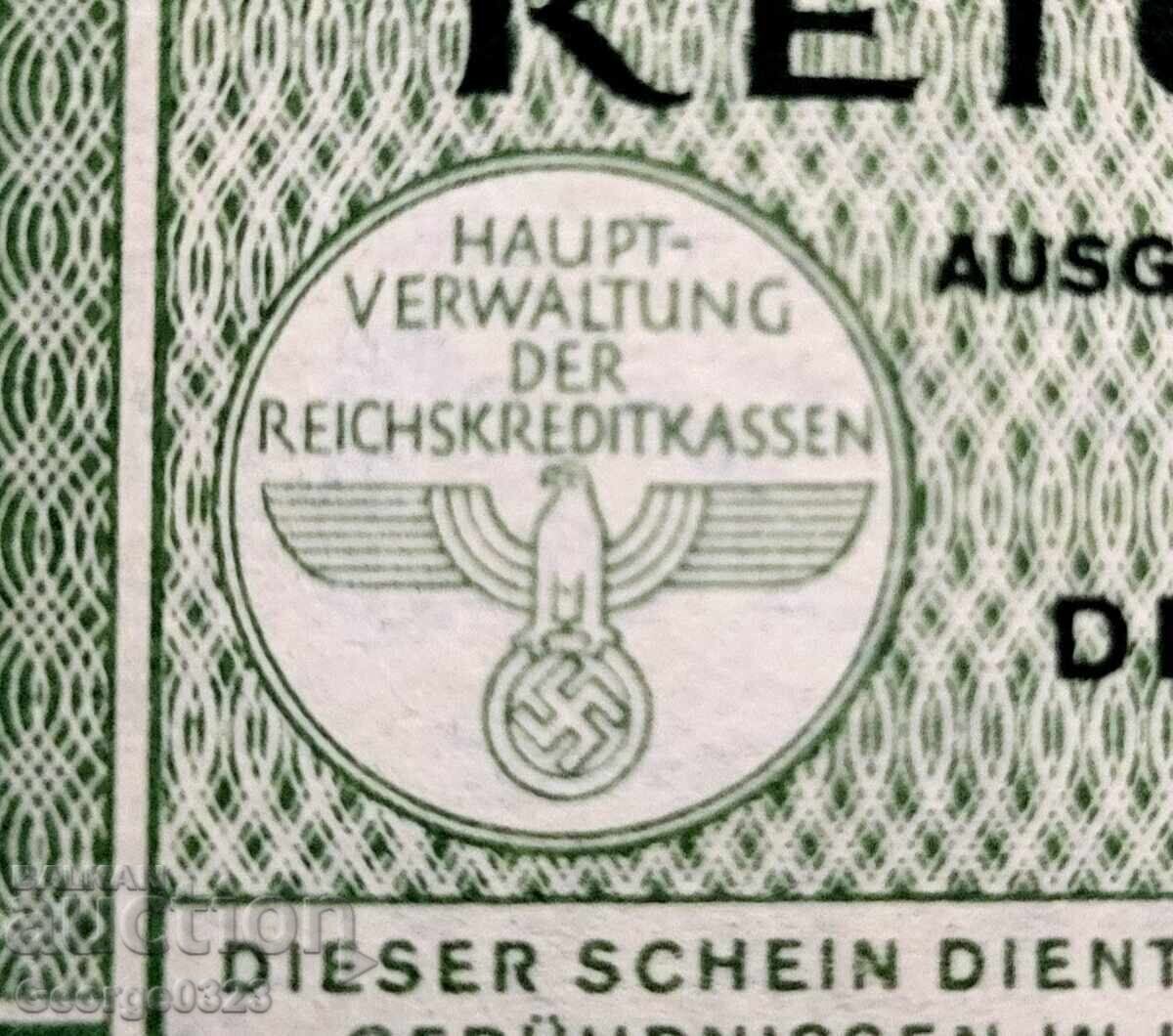 Auction  Germany 1944 1 Reichmark Third Reich UNC New