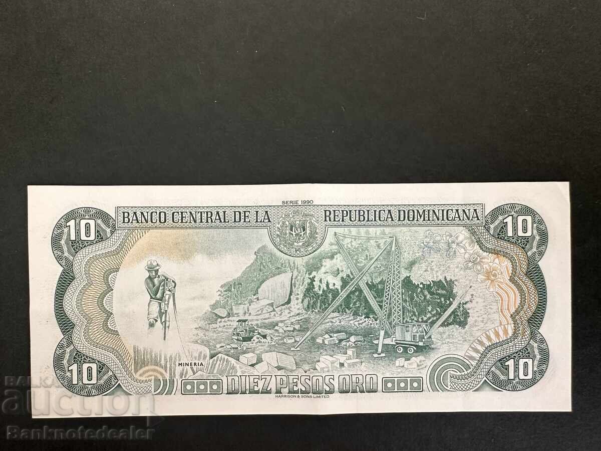 Δομινικανή Δημοκρατία 10 Πέσο 1996 Pick 153 Ref 2962 - 5