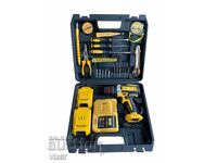 Șurubelniță cu impact KraftRoyal 36V 8Ah două baterii + 111 accesorii