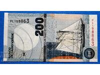 Cape Verde 2005 200 Escudos UNC New