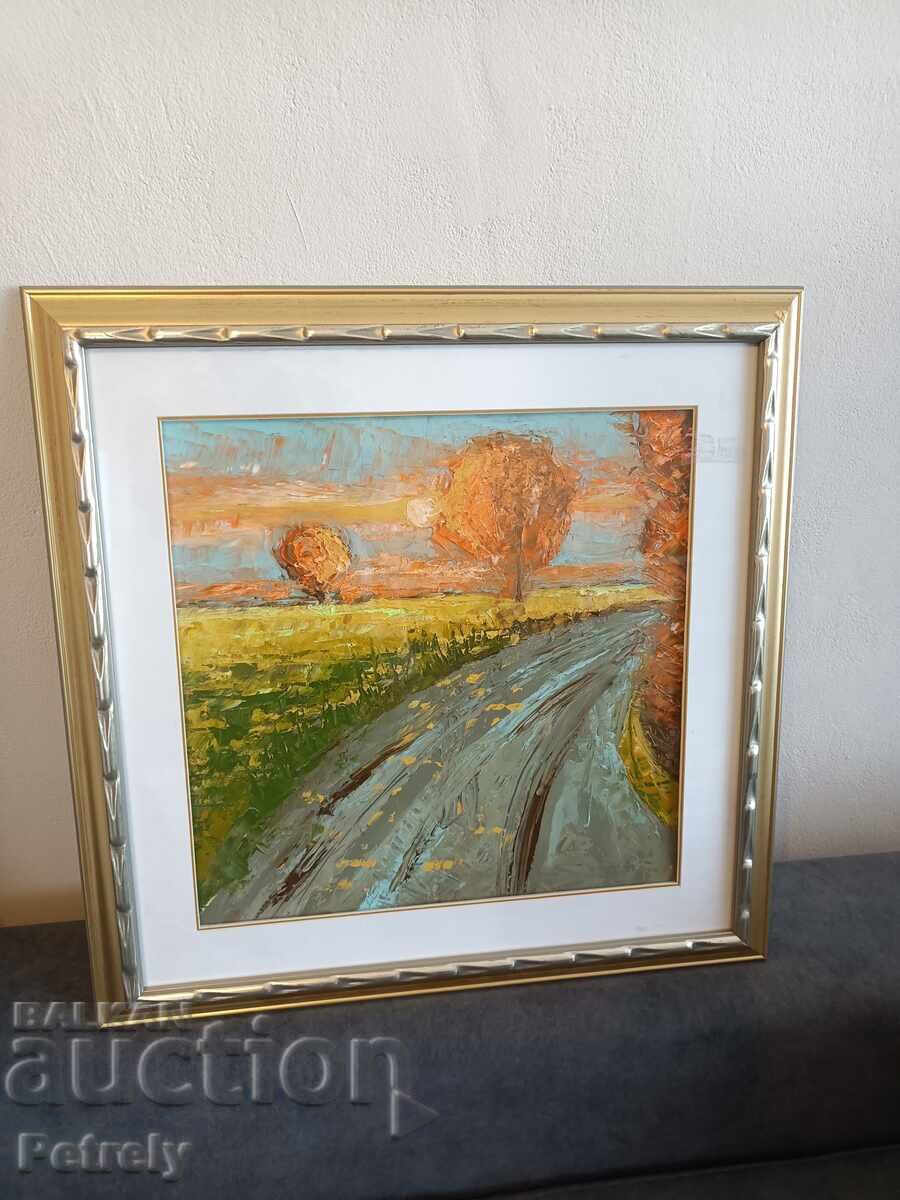 Oil painting with price 120.00 BGN | € 61.36 Oil painting with price 120.00 BGN | € 61.36