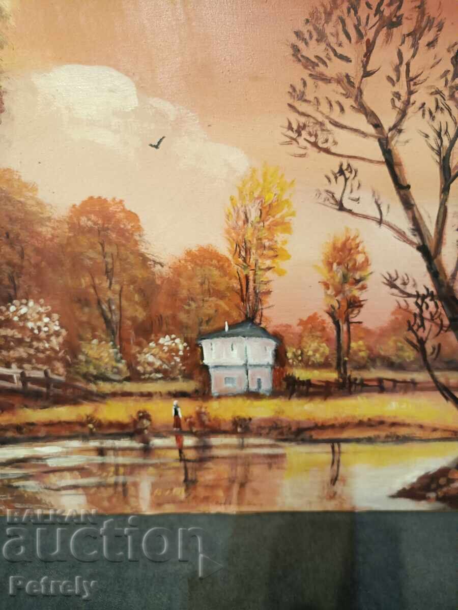 Old oil painting - 5 Old oil painting - 5