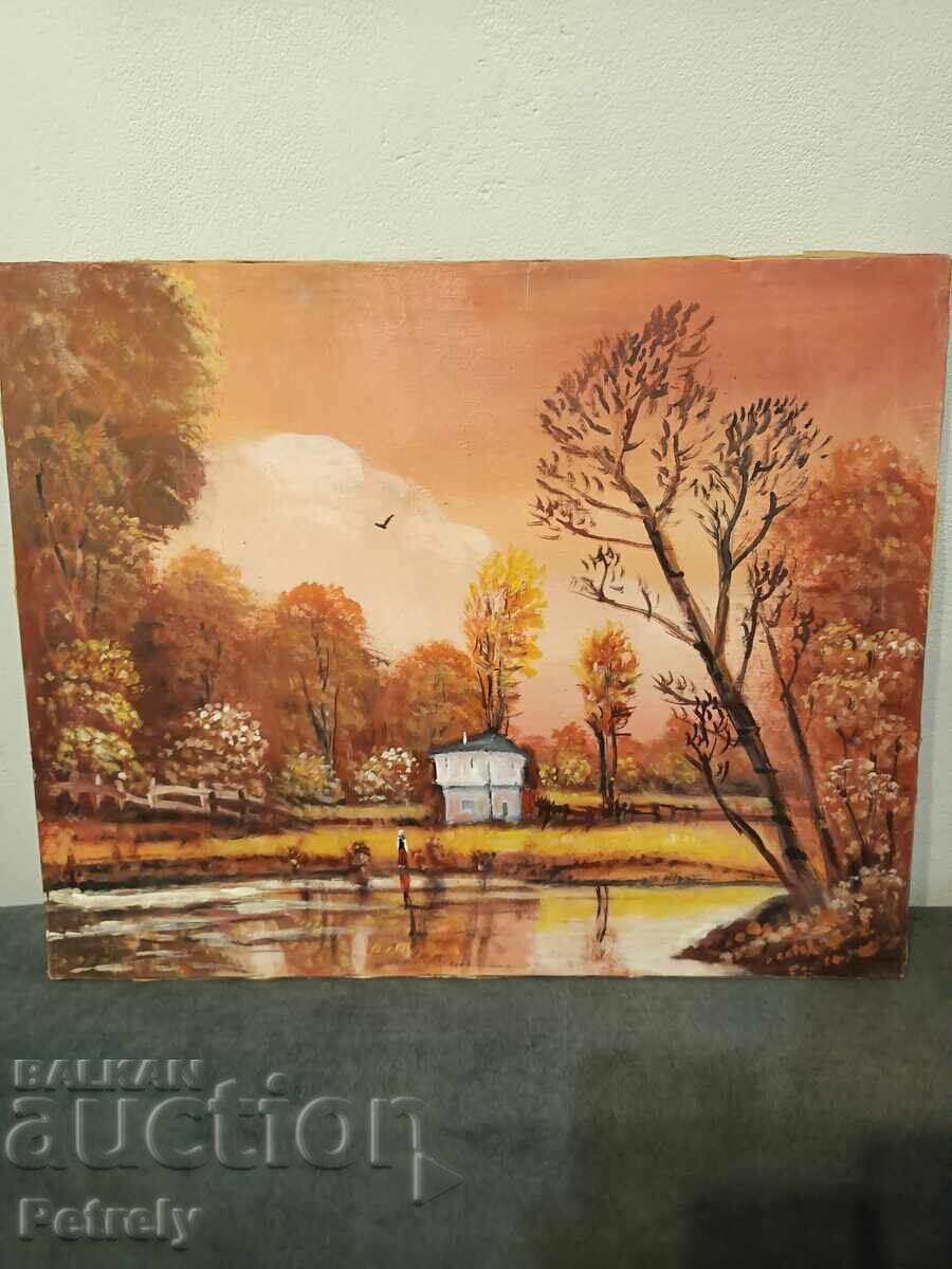 Old oil painting Old oil painting