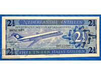 Netherlands Antilles 1970 2 1/2 Guilders UNC New