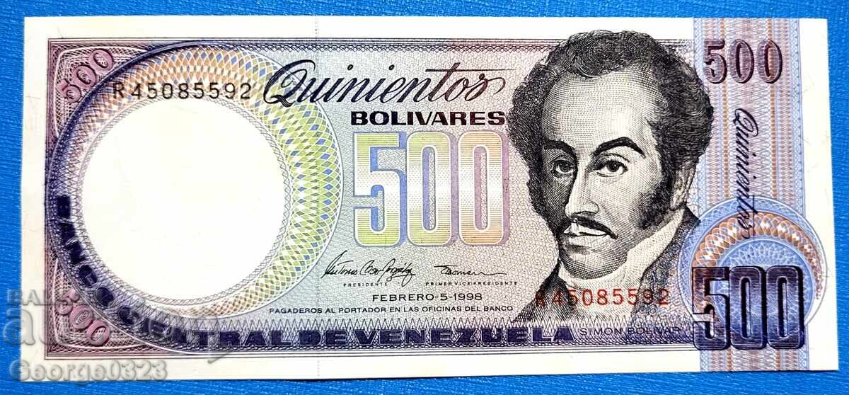 Venezuela 1998 500 Bolivari UNC Nouă