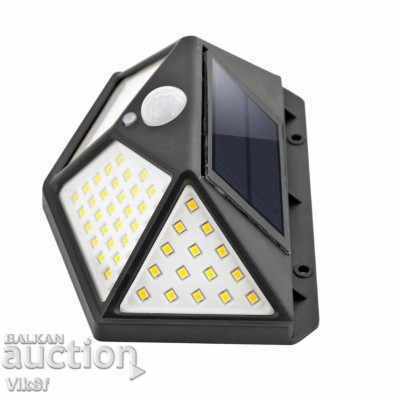 Δημοπρασία Αδιάβροχο ηλιακό φως τοίχου 100 LED με 3 λειτουργίες