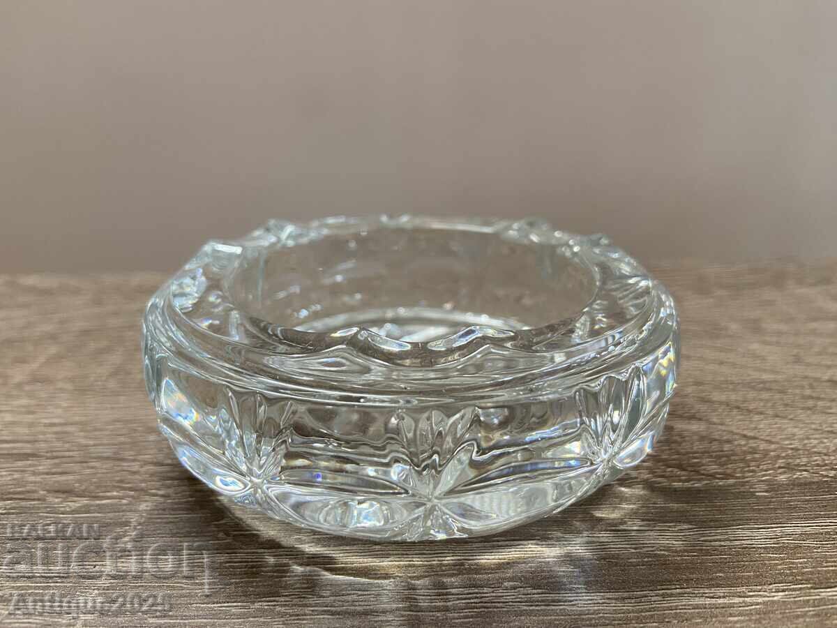 Παράδοση Αντίκα σταχτοδοχείο από πρεσαριστό γυαλί Παράδοση Αντίκα σταχτοδοχείο από πρεσαριστό γυαλί