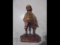 №*8364 Παλιά ξύλινη φιγούρα