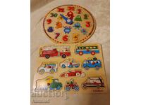 Детски дървени пъзели