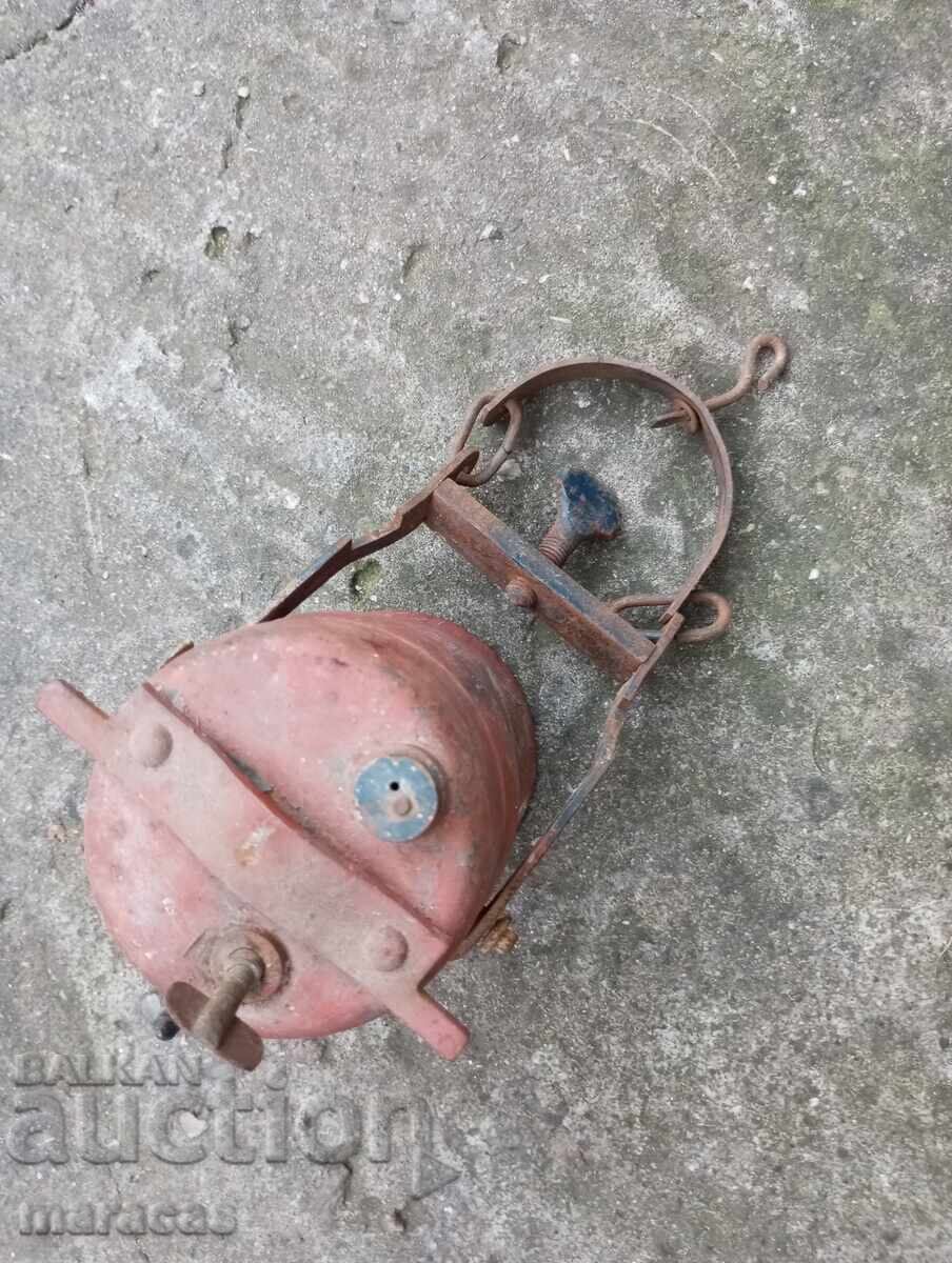 Auction Old miner's carbide lamp Auction Old miner's carbide lamp