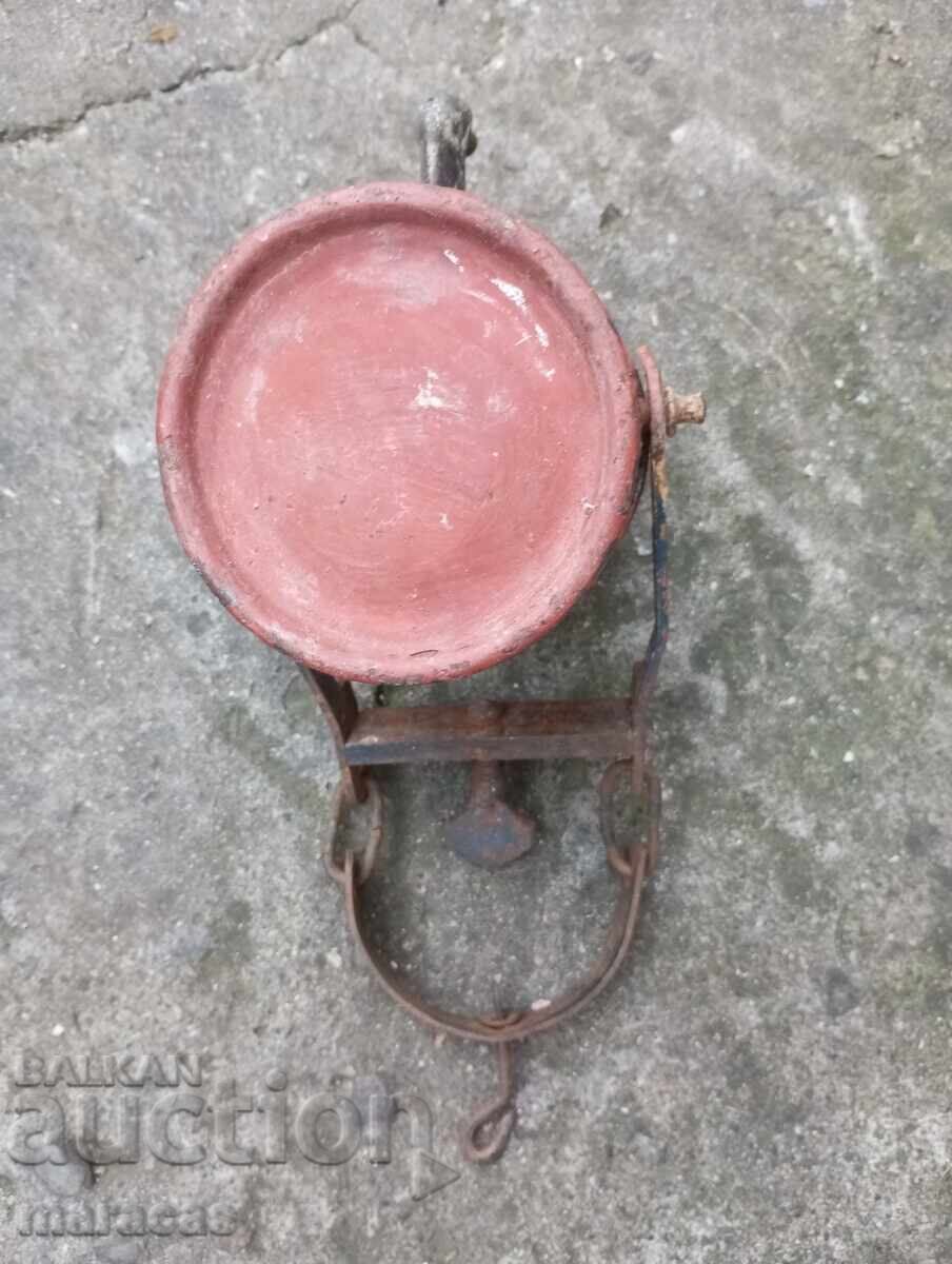 Delivery of Old miner's carbide lamp Delivery of Old miner's carbide lamp