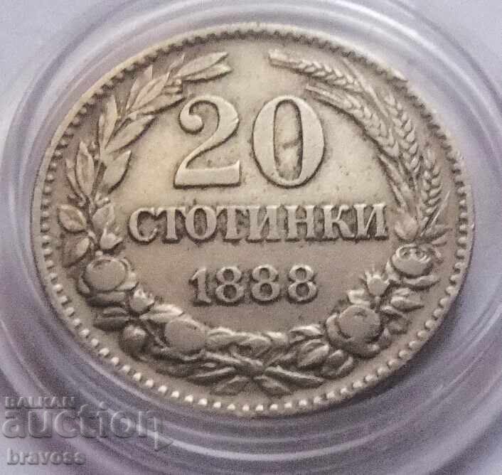 Bulgaria - 20 cents 1888 Bulgaria - 20 cents 1888