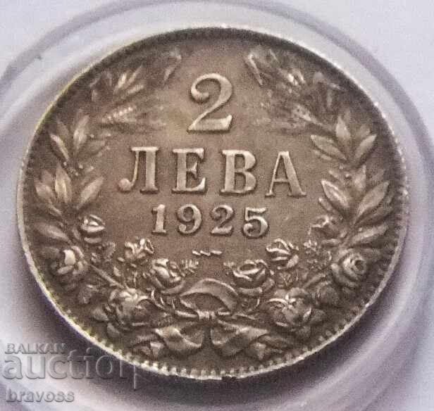 Bulgaria - 2 Leva 1925 - Line Bulgaria - 2 Leva 1925 - Line