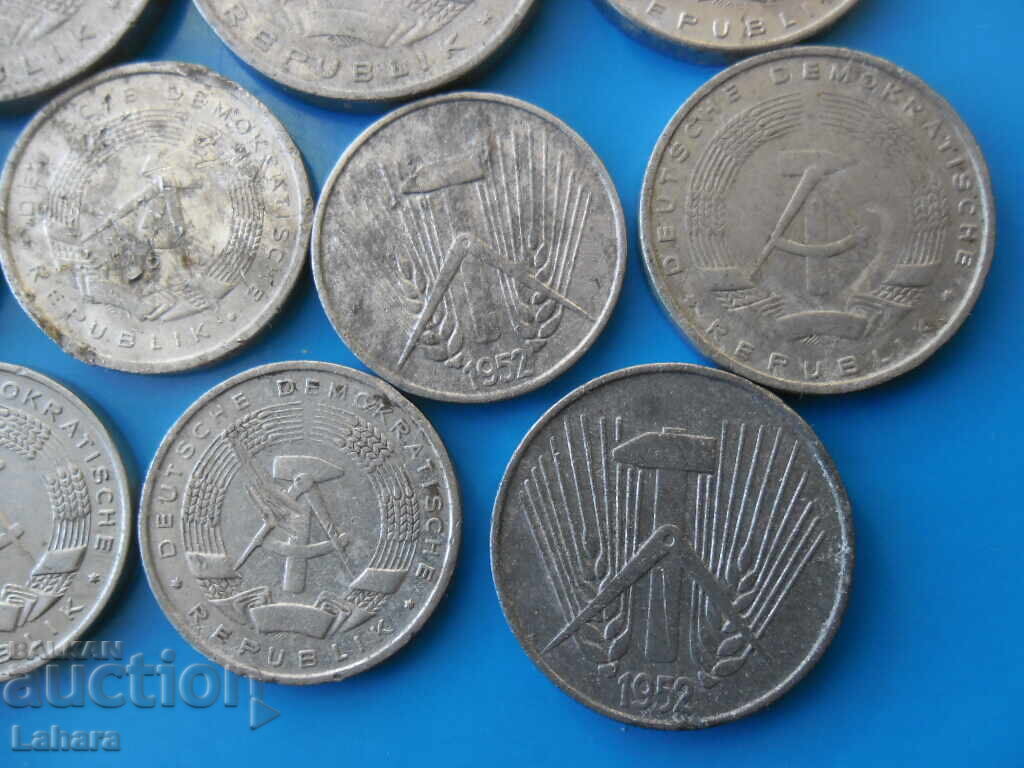 Lot of GDR coins, Germany - 7 Lot of GDR coins, Germany - 7