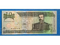 Republica Dominicană 2003 10 pesos UNC Nouă