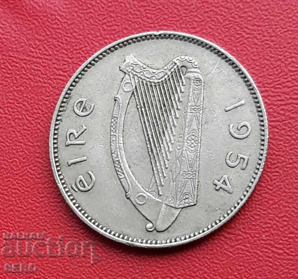 Irlanda - 1 șiling 1954 cu preț 1.51 BGN | € 0.77