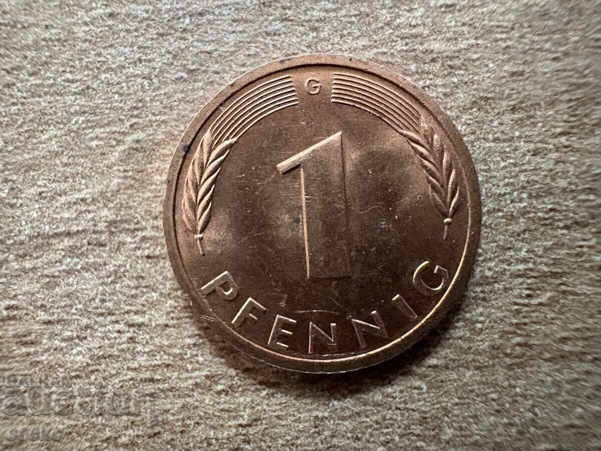 Germania - 1 pfennig (1988) - G
