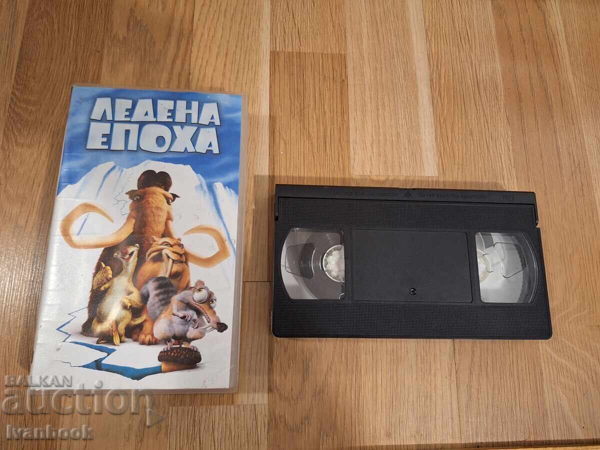 VHS Video Cassette - Animation Ice Age