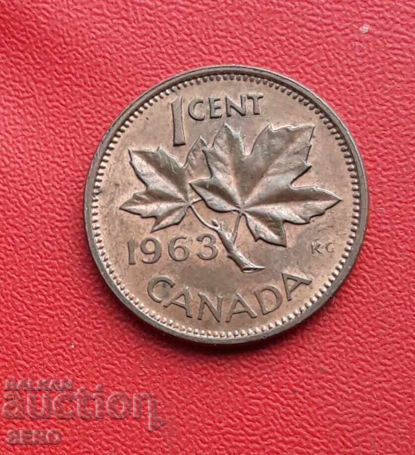 Καναδάς - 1 σεντ 1963