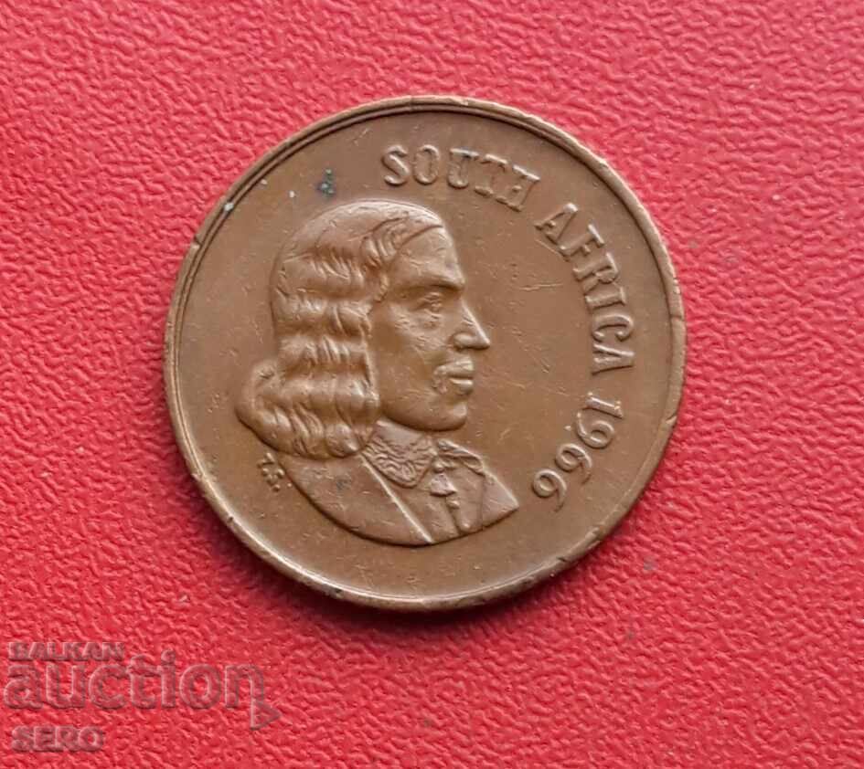 South Africa - 1 Cent 1966 - Extremely Fine Condition with price 0.61 BGN | € 0.31