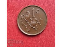 Africa de Sud - 1 cent 1966 - Foarte bine conservată