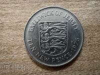 Jersey - 10 pence (1975)