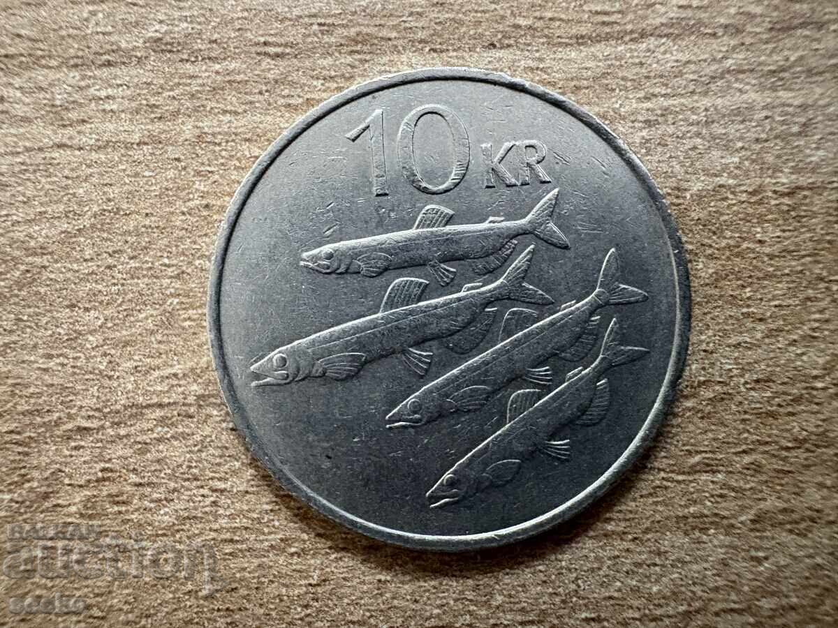 Islanda - 10 coroane (1984) Islanda - 10 coroane (1984)