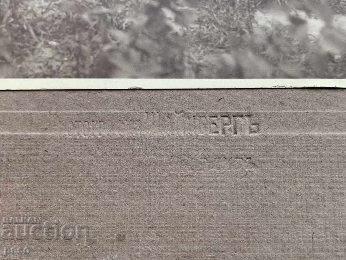 Доставка на Девическа гимназия в Пловдив Фотограф Щайнберг стара снимка