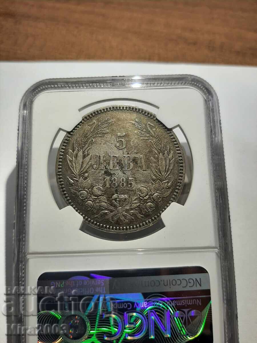 Delivery of 5 Leva 1885 XF40 NGC