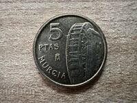 Spania - 5 pesete (1999) - Murcia