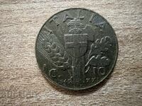 Италия - 10 чентезими (1943)