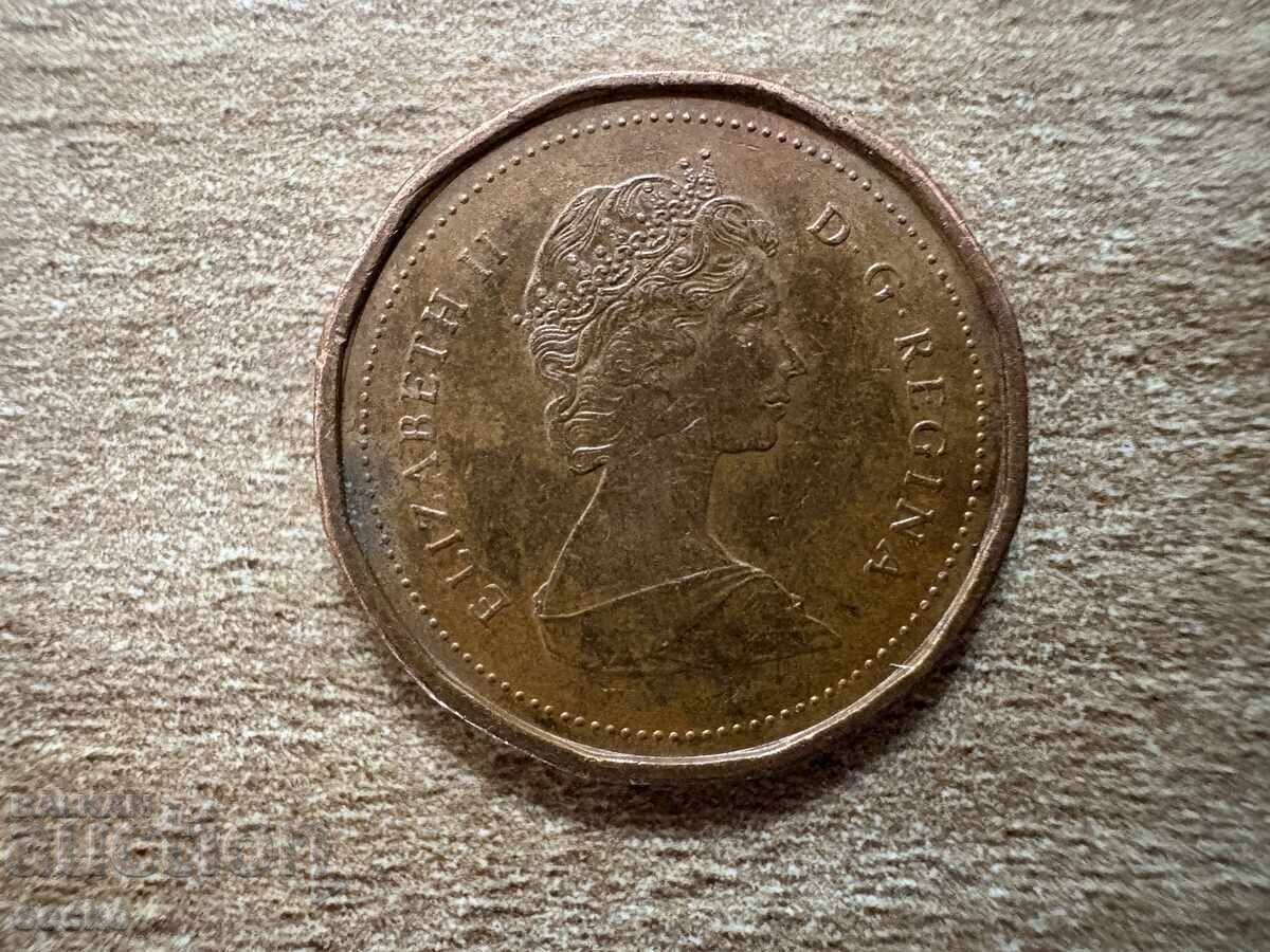 Канада - 1 цент (1985) с цена 0.15 лв. | € 0.08 Канада - 1 цент (1985) с цена 0.15 лв. | € 0.08