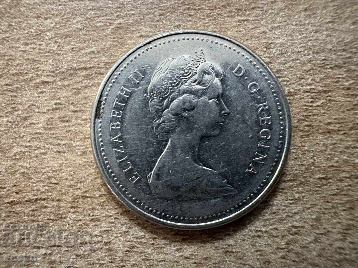 Канада - 5 цента (1979) с цена 0.20 лв. | € 0.10